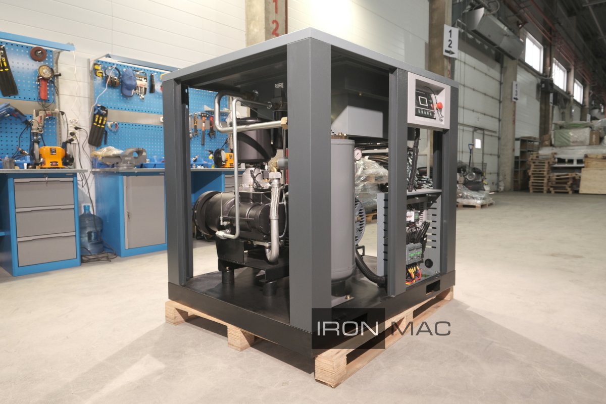 Винтовой компрессор IRONMAC IC 60/10 B
