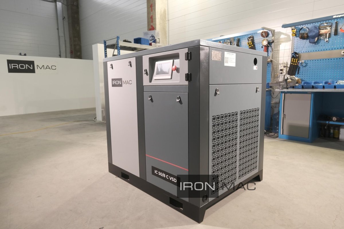 Винтовой компрессор IRONMAC IC 50/8 C VSD