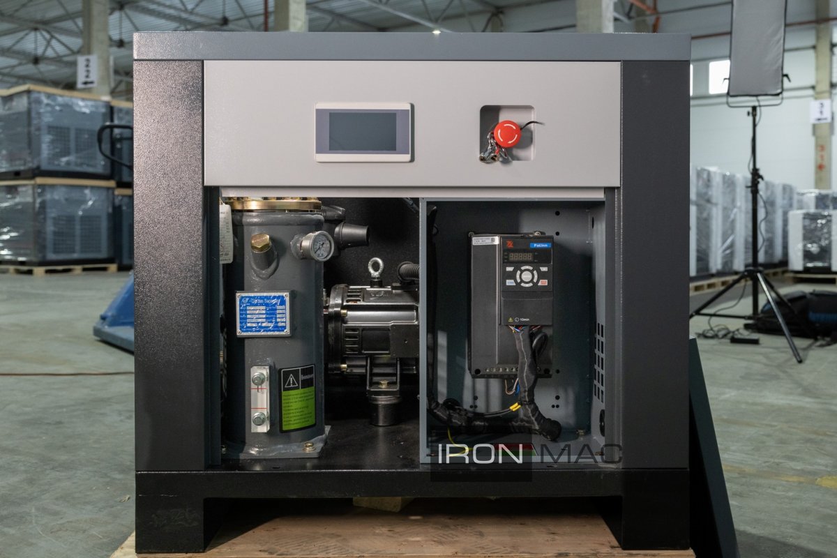 Винтовой компрессор IRONMAC IC 7,5/8 C VSD IP23