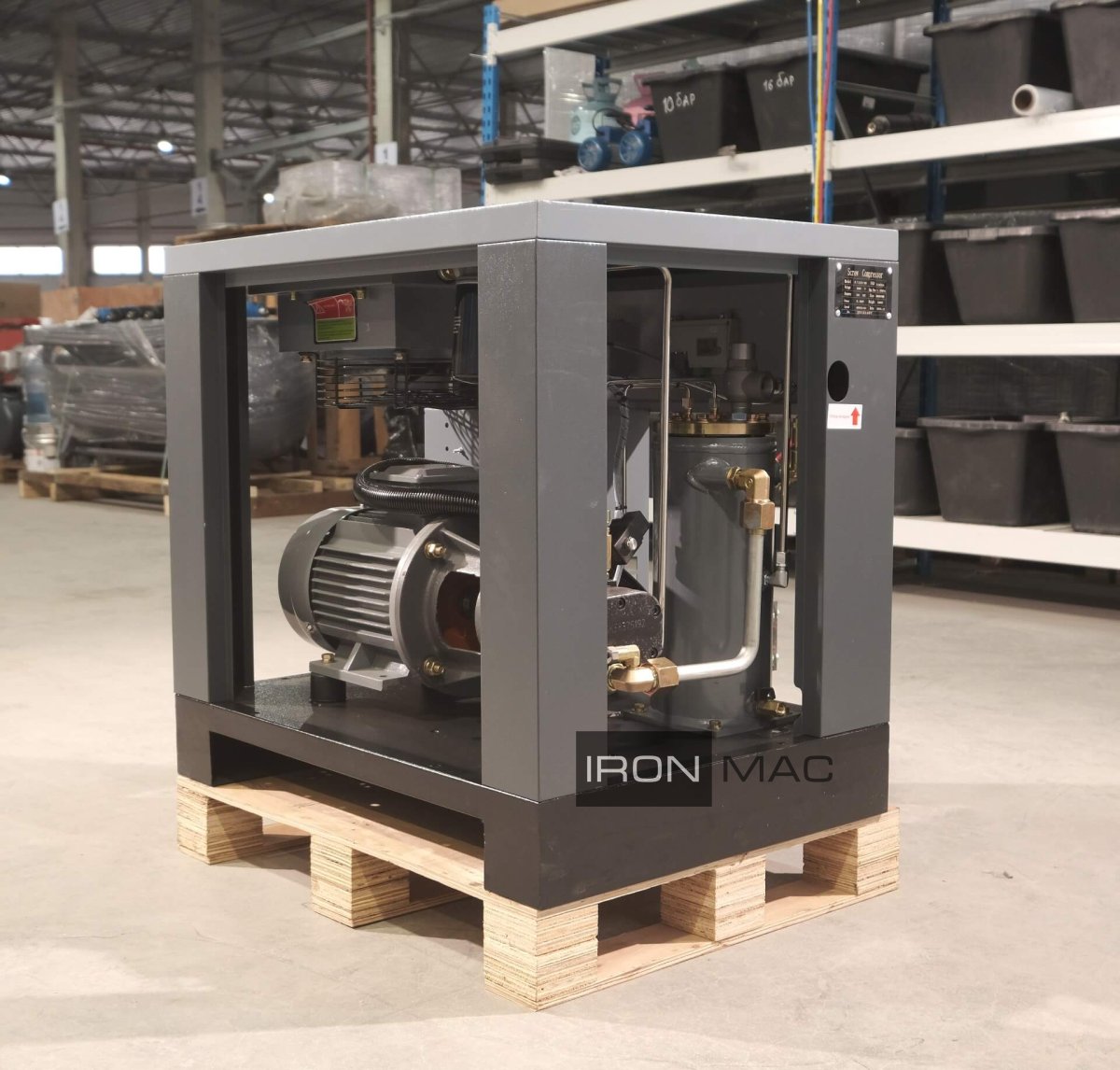 Винтовой компрессор IRONMAC IC 7,5/8 C VSD IP55
