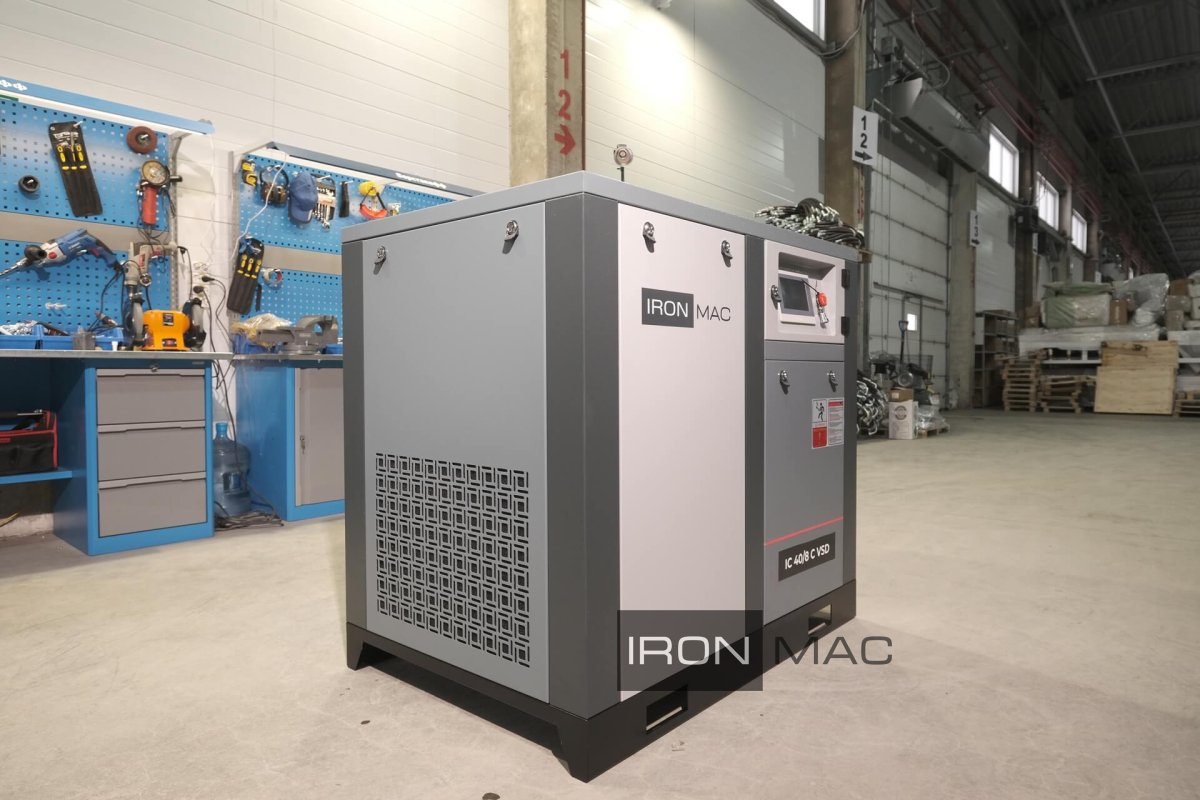 Винтовой компрессор IRONMAC IC 40/8 C VSD