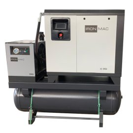 Винтовой компрессор IRONMAC IC 7,5/10 DIGI DF 500L